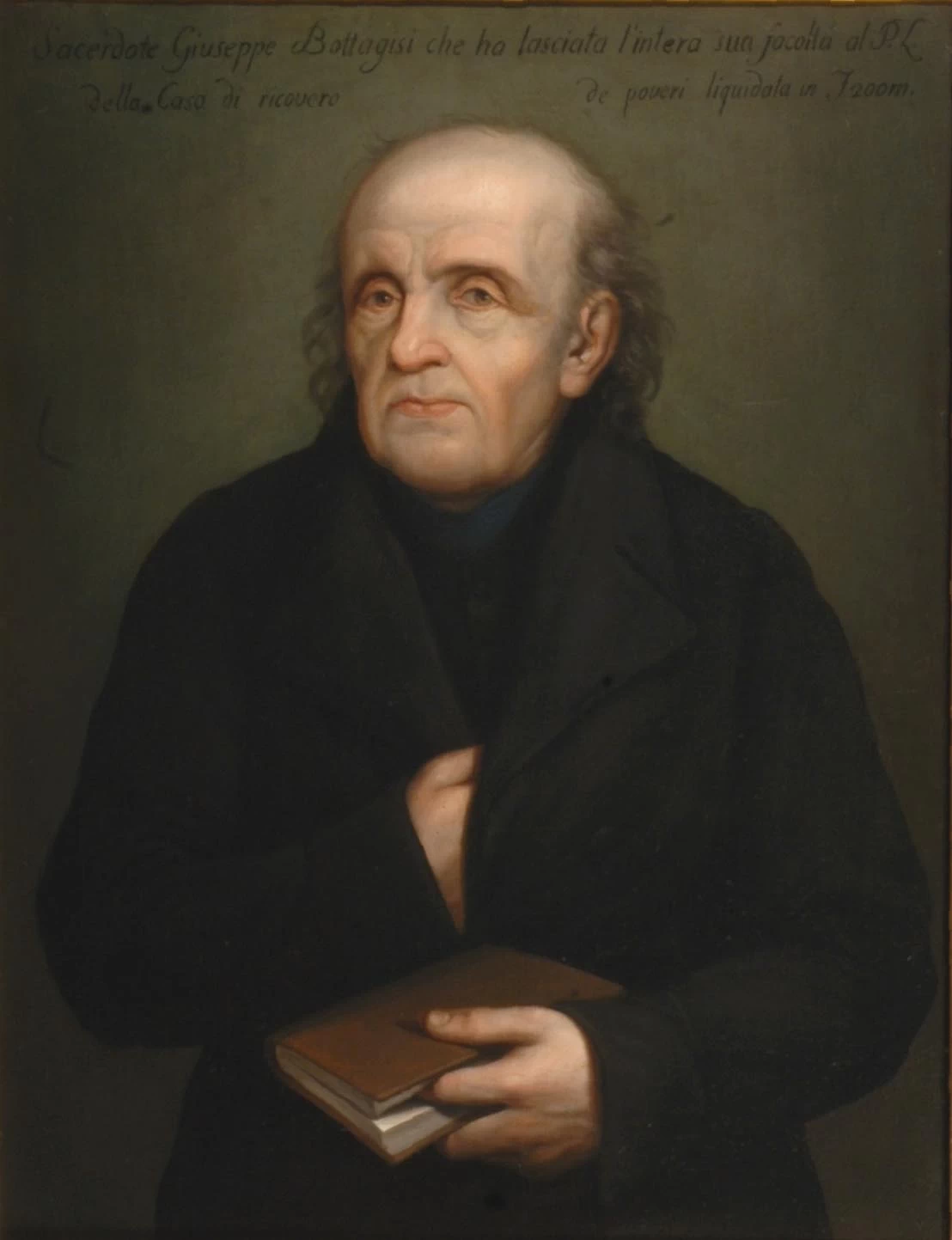 Ritratto di Don Giuseppe Bottagisi - Fondazione Casa di ricovero Santa Maria Ausiliatrice, attribuito